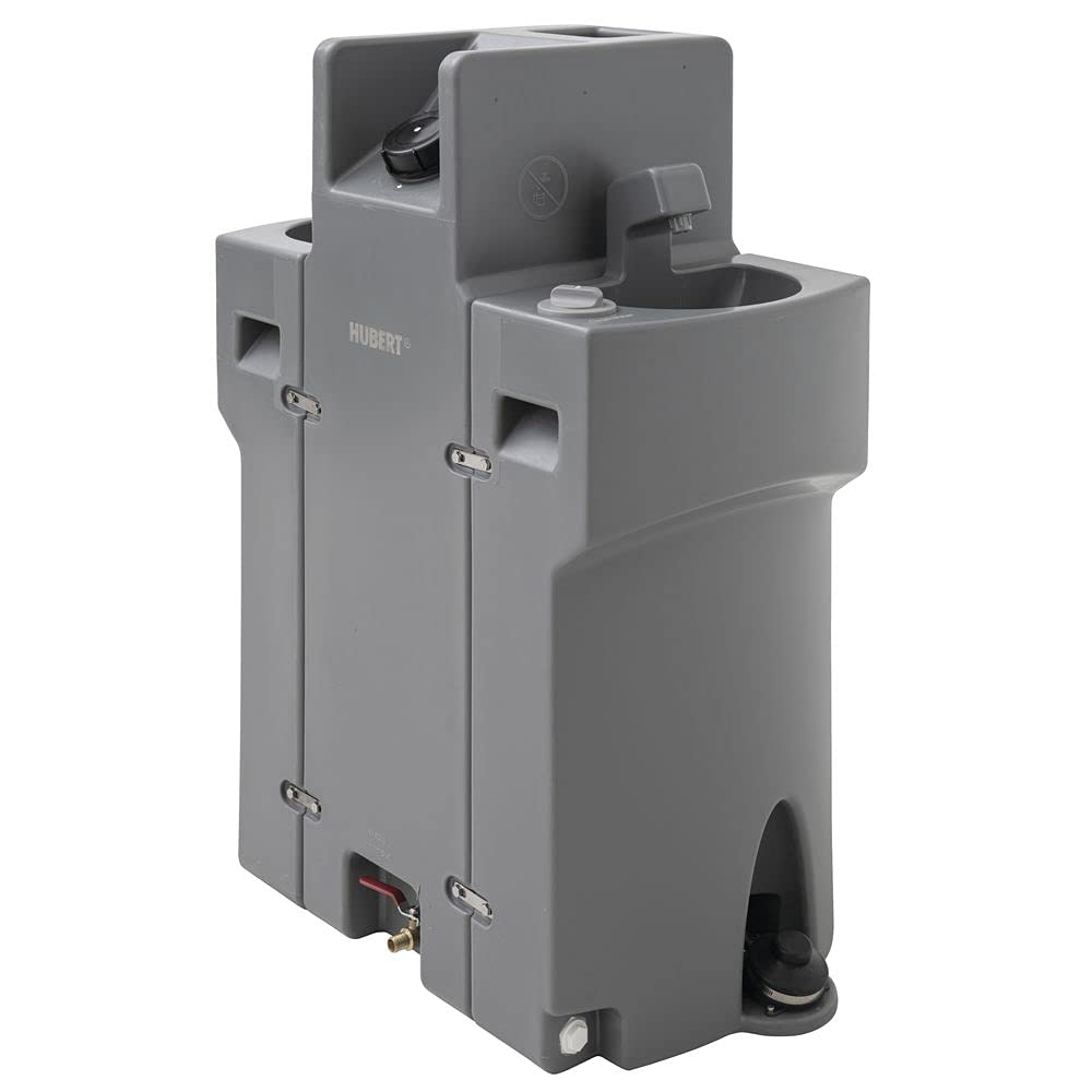 Elkay Foodservice S-Series 3-Compartment Sink, Left & Right drainboards, 18