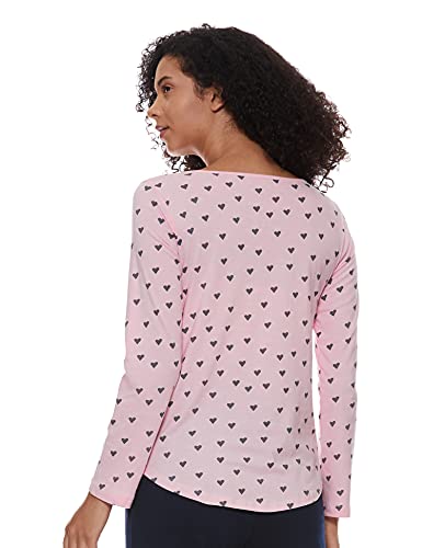 Image of A.T.U.N. (ALL THINGS UBER NICE) Womens Printed Cotton Long Sleeve Regular T-Shirt (Pack of 3)
