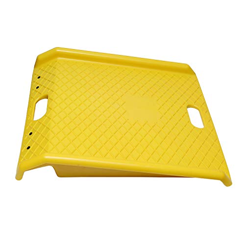 BISupply Portable Curb Ramp - Car & Motorcycle Ramps, 4.5in, 1-Pack - Thumbnail 5