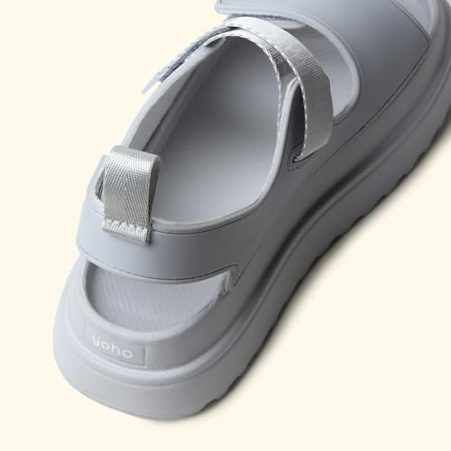 Image of YOHO Wanderz Sandals for Women & Girls | Chunky Ripple Sole with Adjustable Straps | Waterproof Monsoon Footwear | 003