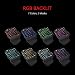 iAmotus Teclado Gaming para Una Sola Mano Ergonomica Reposamanos Rainbow LED Retroiluminación...
