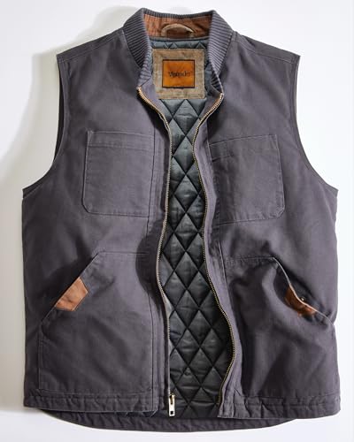 Image of Venado Concealed Carry Vest for Men - Heavy Duty Canvas - Conceal Carry Pockets