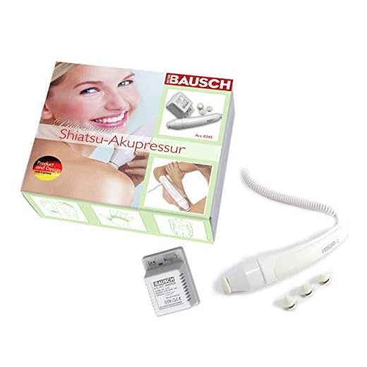 Peter Bausch 0345 - Aparato de acupresión para masaje shiatsu por puntos