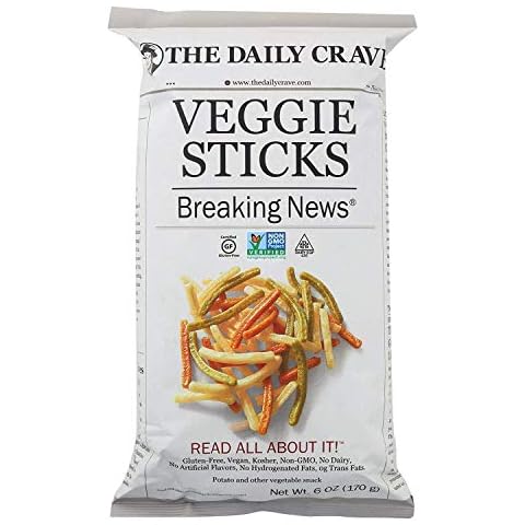 The Daily Crave Veggie Sticks Cover