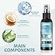 Rbleote 100ml Linsen-Kratzer-Entferner-Spray,Eparaturspray Fingerabdrücke,Brillenglas Reparatur Spray,Brillenglas-Kratzer-Reparaturspray,mit 8 Paar Nasenpads aus Schwamm