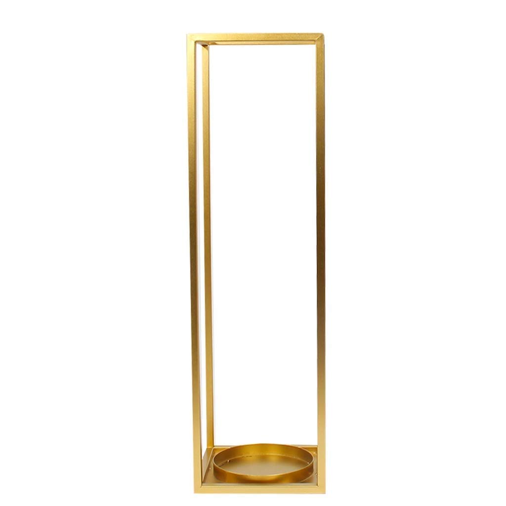 Porte-parapluie de luxe en fer d'art doré CHEWYNP pour lobby