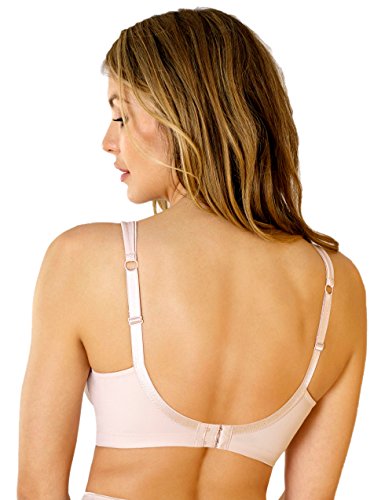 Rosme Womens Wireless Soft Bra With Padded Straps, Collection Powerlace, Beige, Size 34G #TOP1