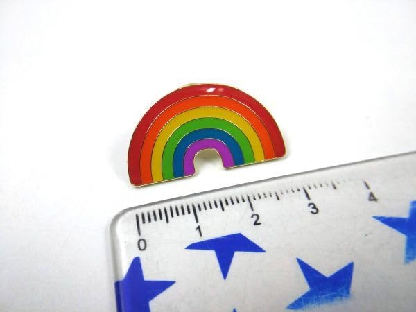 Amazon | レインボー ピンバッジ ピンズ かわいい 虹 | バッジ | おもちゃ