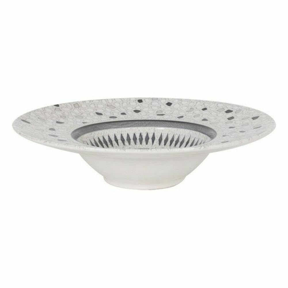 La Mediterránea Risotto Barroc Lot de 6 assiettes à pâtes en porcelaine (Ø 28 x 6,8 cm)