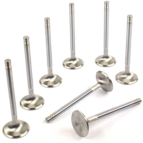Falcon Performance 53-100160 X 8 + 53-100202 X 8 Street Performance Stainless Steel Valves 1.60 Inch Exhaust & 2.02 Inch Intakes Compatible thumb #1