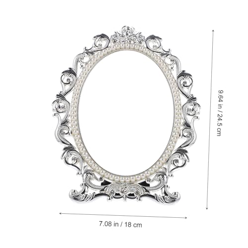 Espejo para maquillaje clásico Magiclulu de 7 pulgadas miniatura 2
