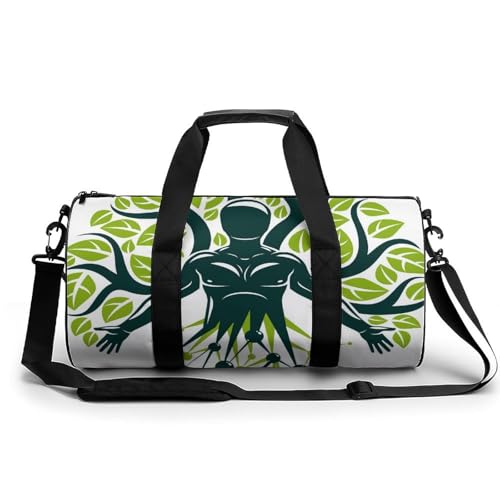 Sac de voyage arbre mandala pour vos week-ends de yoga et randonnées nature