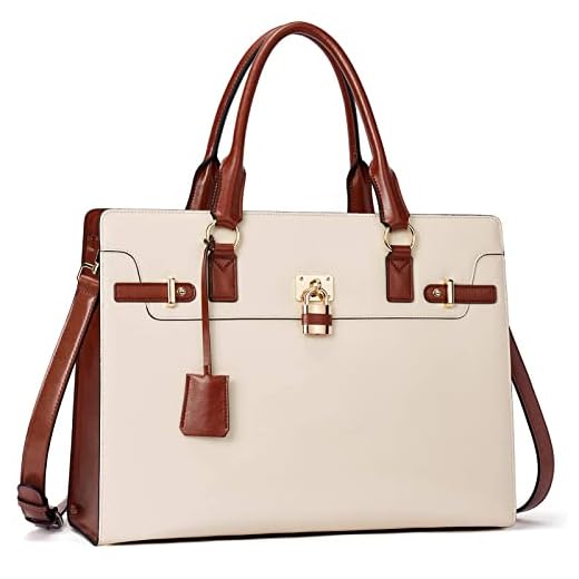 Best designer briefcase for women Stylish BOSTANTEN Women's Designer Laptop Bag