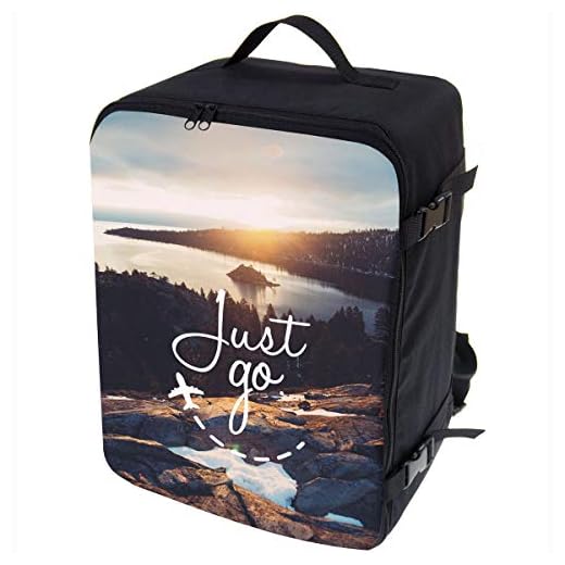 Equipaje de Mano para la Maleta de Mochila Multifuncional Ryanair Equipaje de Mano Aprobado para Transporte aéreo Maleta para Todos los vuelos Tamaño 40x25x20 cm Solo ve [102]