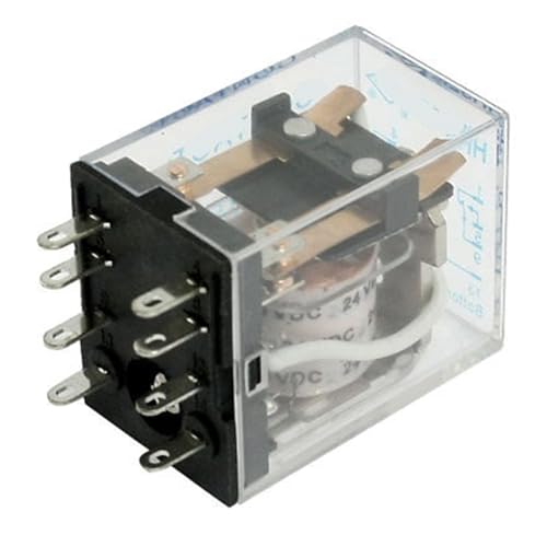 Relais HH52P DC 24V DPDT 5A pour circuit de commande électrique