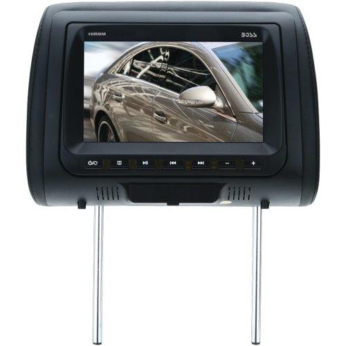 BOSS Audio Systems HIR8M Universal Headrest with Pre-Installed 8-Inch Widescreen TFT Video Monitor