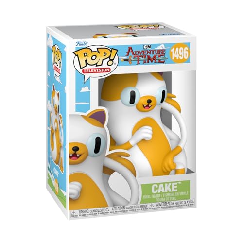 Funko Pop! TV: Adventure Time: Fionna and Cake - Cake - Collectable Vinyl Figure - Gift Idea - Official Merchandise - Toys for Kids & Adults - Anime F