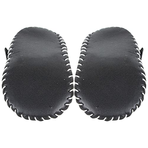 Image of Neska Moda Baby Girls Synthetic Leather Hook & Loop Loafer Booties /Shoes For 6 To 12 Months -BT908