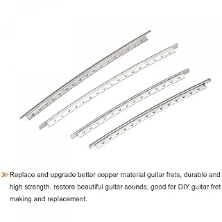 sourcing map Électrique Guitare Fret Fil Guitare Fretboard 22 Fret 2.4mm Argenté pour Guitare Touche Remplacement… - Les Beatles, Paul McCartney, John Lennon, RIngo Starr, George Harrison sourcing map Électrique Guitare Fret Fil Guitare Fretboard 22 Fret 2.4mm Argenté pour Guitare Touche Remplacement… – Image 4