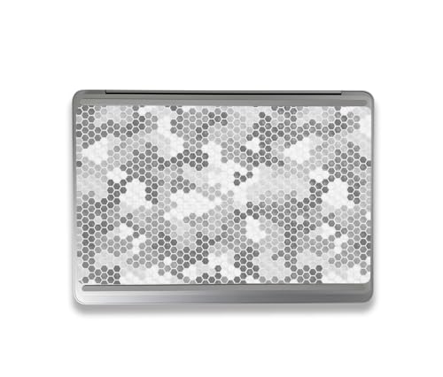 Image of MightySkins Carbon Fiber Skin Compatible with Microsoft Surface Laptop Studio 2 (2023) Full Wrap Kit - Camo Hexadots | Protective, Durable Textured Carbon Fiber Finish | Made in The USA