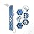 Blue Ocean 52” Stainless Steel SPS392H Shower Panel with Rainfall Shower Head, 8 Adjustable Nozzles, and Spout