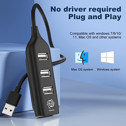 4-Port-USB-hub-4-in-1-Multiport-USB-Splitter-Universal-USB-Hub-20-for-Laptop-PC-480-Mbps-High-Speed-Data-Transfer-USB-Port-Compatible-with-Windows-PC-Mac-Printer-Flash-Drive-Card-Reader-MP34