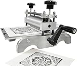 Manuelle Ätzpresse für die Druckherstellung, ideal für den Heimstudio-Einsatz mit 31 x 17 cm Druckbereich