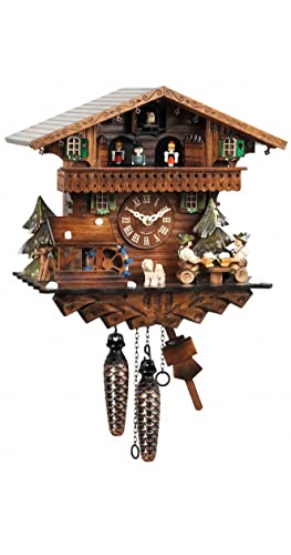 Reloj cucú con música para decorar el salón de forma tradicional 2