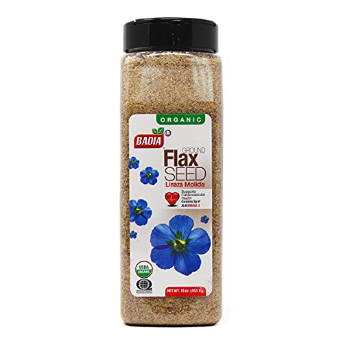 Organic Flax Seed Ground – 16 Oz 2 Pack #TOP1