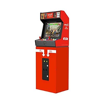 SNK MVSX Arcade Machine with 50 SNK Classic Games - 57 Tall with Included Stand