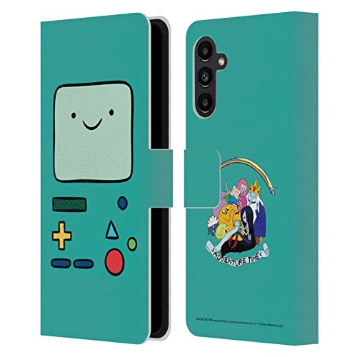 Protection Samsung Galaxy A13 5G étui portefeuille cuir Adventure Time BMO