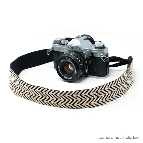 Image of Nocs Provisions Woven Tapestry Strap, Binocular & Camera Reinforced Universal Wide Shoulder & Neck Strap for Men & Women