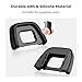K&F Concept Eyepiece Cover & Hot Shoe Cover Kit, Viewfinder Protector Eyecup Eye Cup DK-23 for Nikon D7100 D7200 D300 D300s Camera Viewfinder