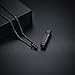 Imrsanl Tree of Life Urn Necklace for Men Women Bar Cremation Jewelry for Ashes Keepsake Ashes Necklace Pendent (Black)