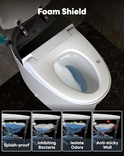 Luxury Smart Toilet with Bidet and Dryer
