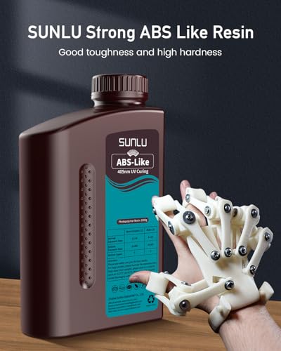Sunlu AWUK-RESIN-AL-DG-2KG 2000G Abs Like Resin For 3D Printer thumb #1