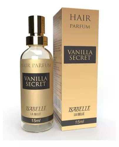 Perfume Capilar Vanilla Secret, Isabelle La Belle, 15ml Baunilha