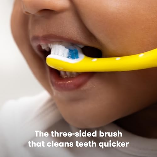 image for Frida Baby Triple-Angle Toothhugger Training Toddler Toothbrush | Todd