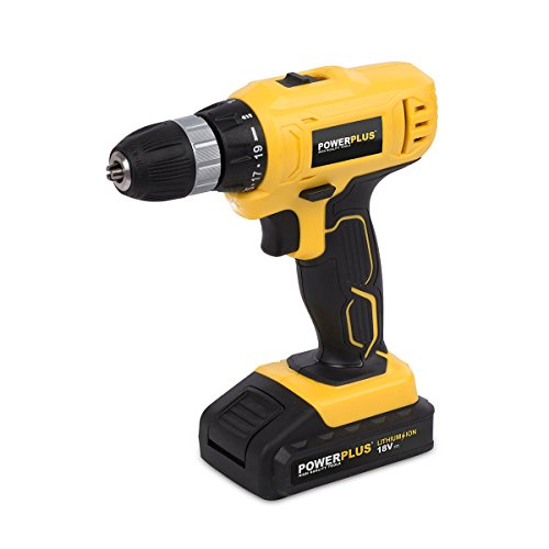 Powerplus POWX0026LI drill Senza chiave Nero