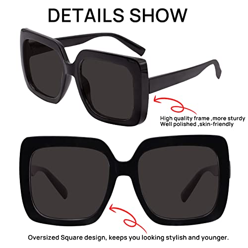 Image of OCCI CHIARI Oversized reading sunglasses for women 1.0 1.25 1.5 1.75 2.0 2.25 2.5 2.75 3.0 3.5