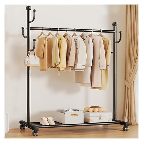 Portant à vêtements en métal pour en finir avec le désordre