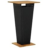 mesa alta exterior ikea Además, la base y la superficie de madera maciza de acacia aportan un plus de solidez y estabilidad