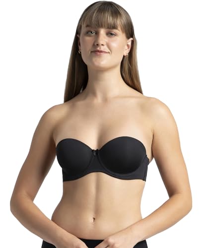 Image of Jockey 1831 Strapless Bra | Under-Wired | Padded | Full Coverage with Multiway Styling| Soft Touch Microfiber Nylon Fabric
