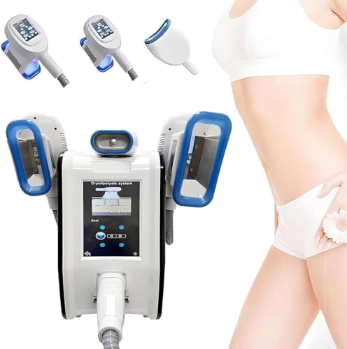 Cryolipolysis Device for Fat Freezing,Body Contouring 3 Handles,360°Cryotherapy Device,Cryolipolysis Device for Fat Freezing for Body Contouring-15-0 °C,Lipolysis Slimming for Fat Freezing