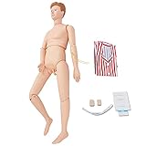 ➤ Diseño de capacitación profesional: con la ayuda de nuestro paciente, la maniquí de enfermería, puede practicar varias habilidades de enfermería, como la atención básica de limpieza; terapia de inhalación de oxígeno; alimentación nasal; lavado de estómago; punción torácica; pinchazo del hígado; punción de riñón pinchazo; inyección del músculo deltoides; inyección intravenosa; punción venosa; infusión intravenosa (para más habilidades de capacitación, consulte el manual del usuario).
