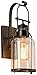 Produktbild AußenWandleuchte Retro Aussenleuchten Antik Außenlampe Bronze Wandlampe Wasserdicht IP23 Eisen Wandleuchten Glas Schatten E27 Flur Terrasse Bar Café Hauseingang Hof Gang Türkopf AussenWandlampe