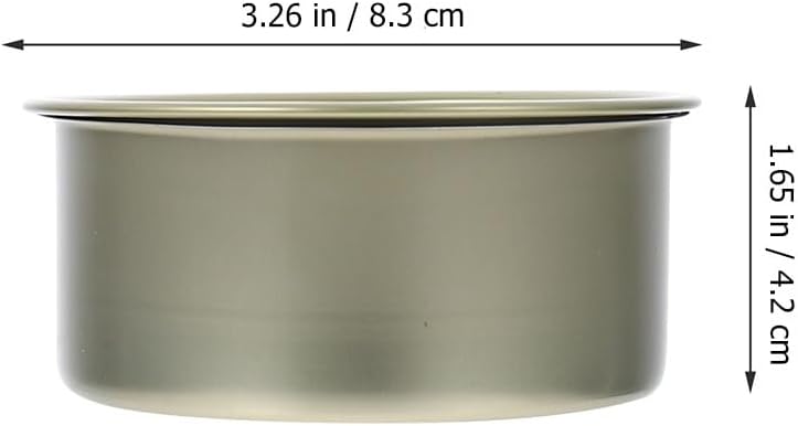 Luxshiny 12Pcs Food-Grade Round Sealing Tin Cans with Lids - Versatile Storage for Cat Food, Candies, Lotions, and More