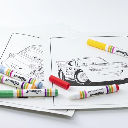 Kit de Colorir Smartes Carros Faber-Castell
