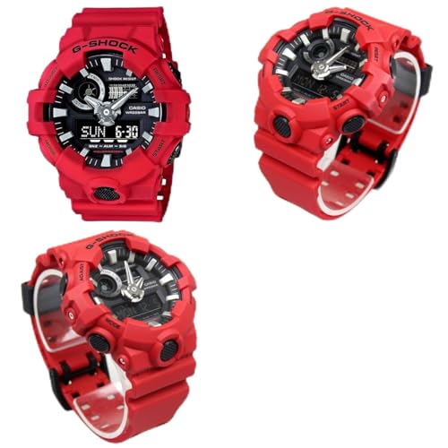 �J�[�v �x�@ ���q�� G-SHOCK 20�C���h�� �A�i�f�W �v���x���g�E�H�b�` �����Y �iGA-700-1A GA-700-1B GA-700-4A�j (GA-700-4A�i���b�h�j)