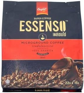 15 Sticks in Pack: Essenso, 3 in 1 Microground Coffee, 330 g